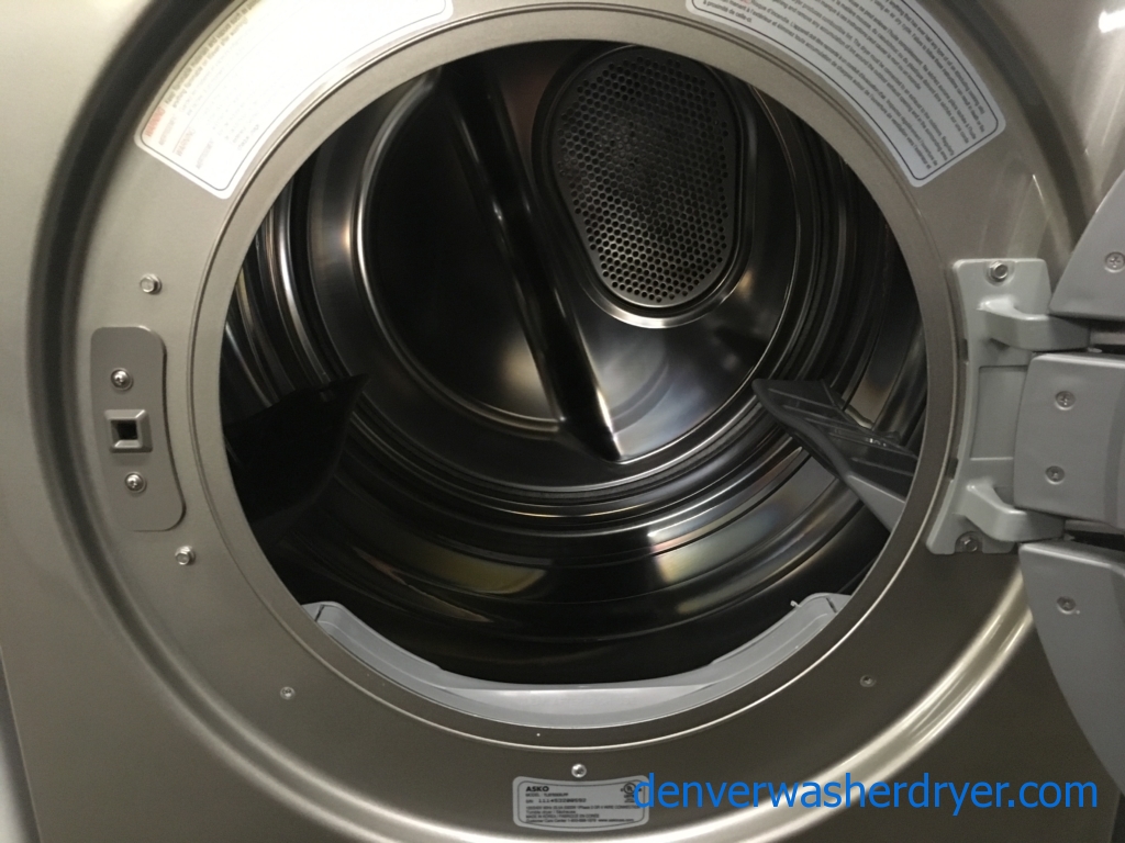 Superb ASKO XXL UltraCare Series Dryer, Front-Load, 27″, 220V, 7.3 Cu.Ft, Quality Refurbished, Swap Out Warranty, 1-Year