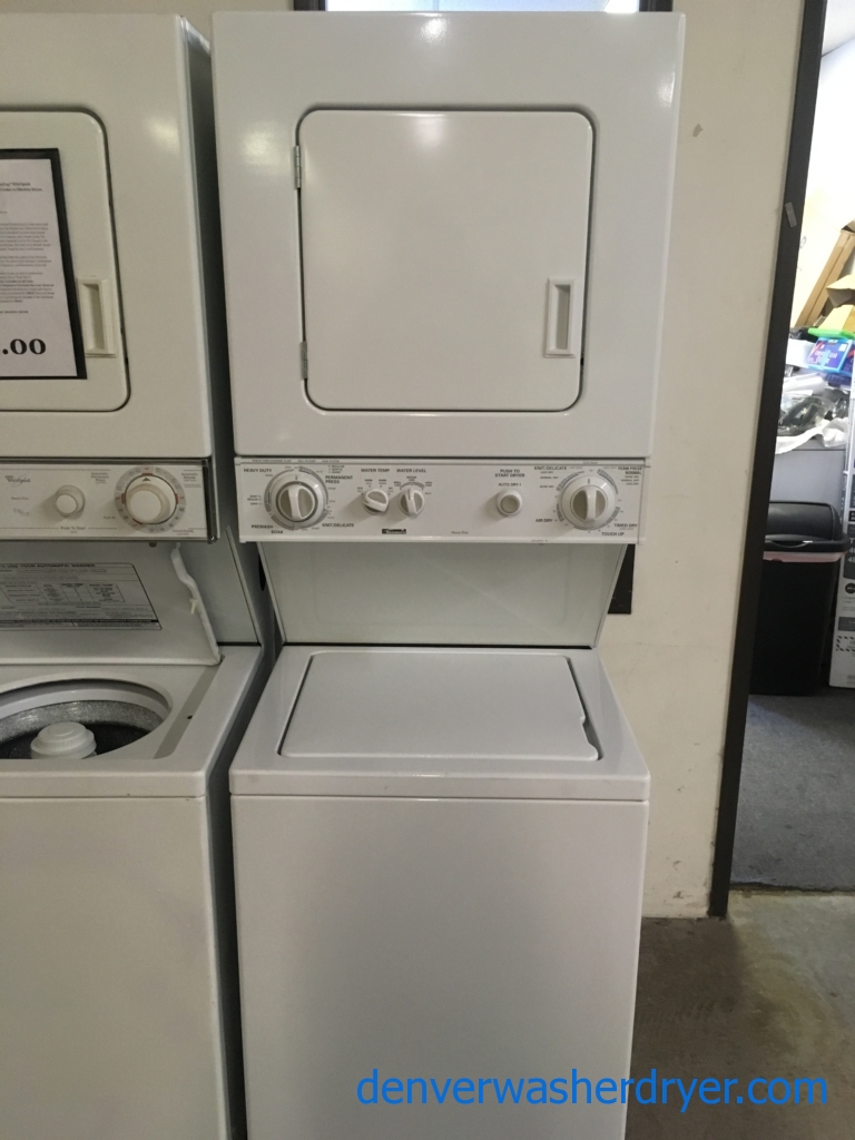 Heavy-Duty Kenmore Unitized Washer/Dryer, Capacity 1.5 Cu.Ft., Quality Refurbished, 1-Year Warranty!