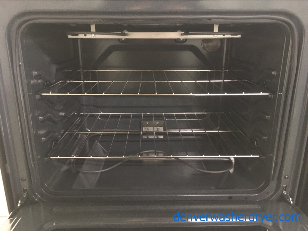 Large Images for Beautiful Stainless Whirlpool Range, 220V, Steam Clean