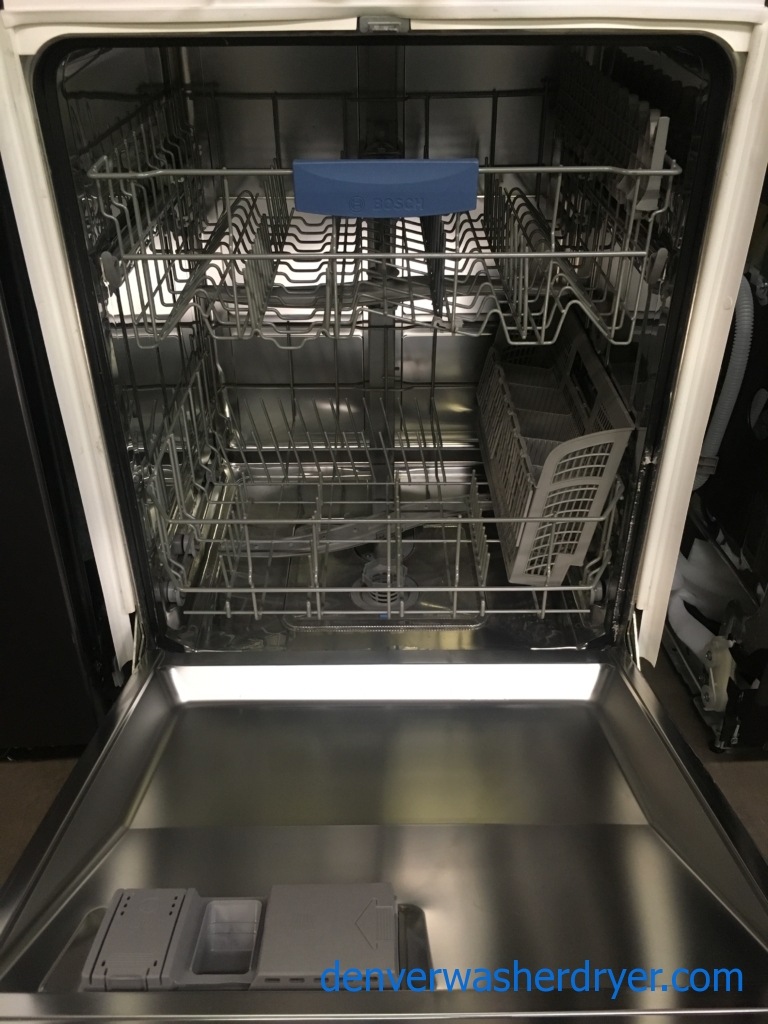 Large Images for NEW! Bosch 500 Series 24″ Recessed Handle Dishwasher