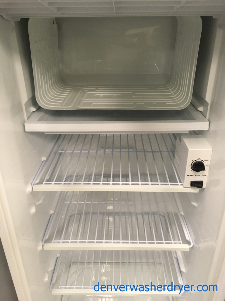 Great Kenmore Refrigerator, 5.8 Cu. Ft. White, 21″ Wide by 53″ Tall, Quality Refurbished, 1-Year Warranty!
