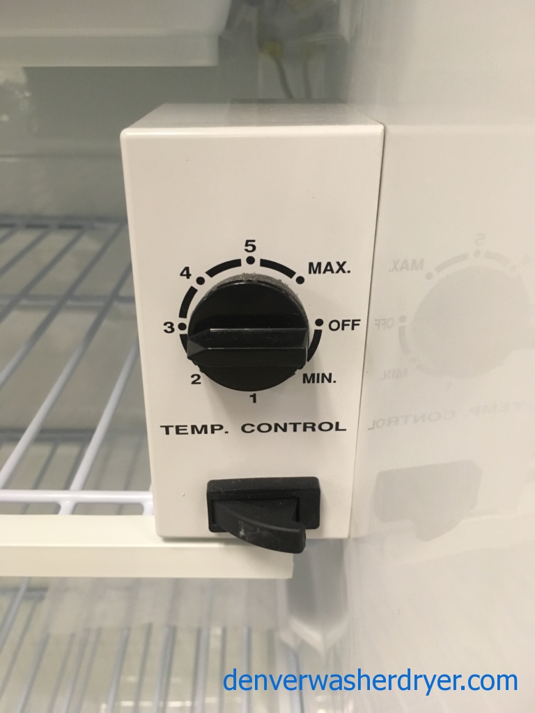 Great Kenmore Refrigerator, 5.8 Cu. Ft. White, 21″ Wide by 53″ Tall, Quality Refurbished, 1-Year Warranty!