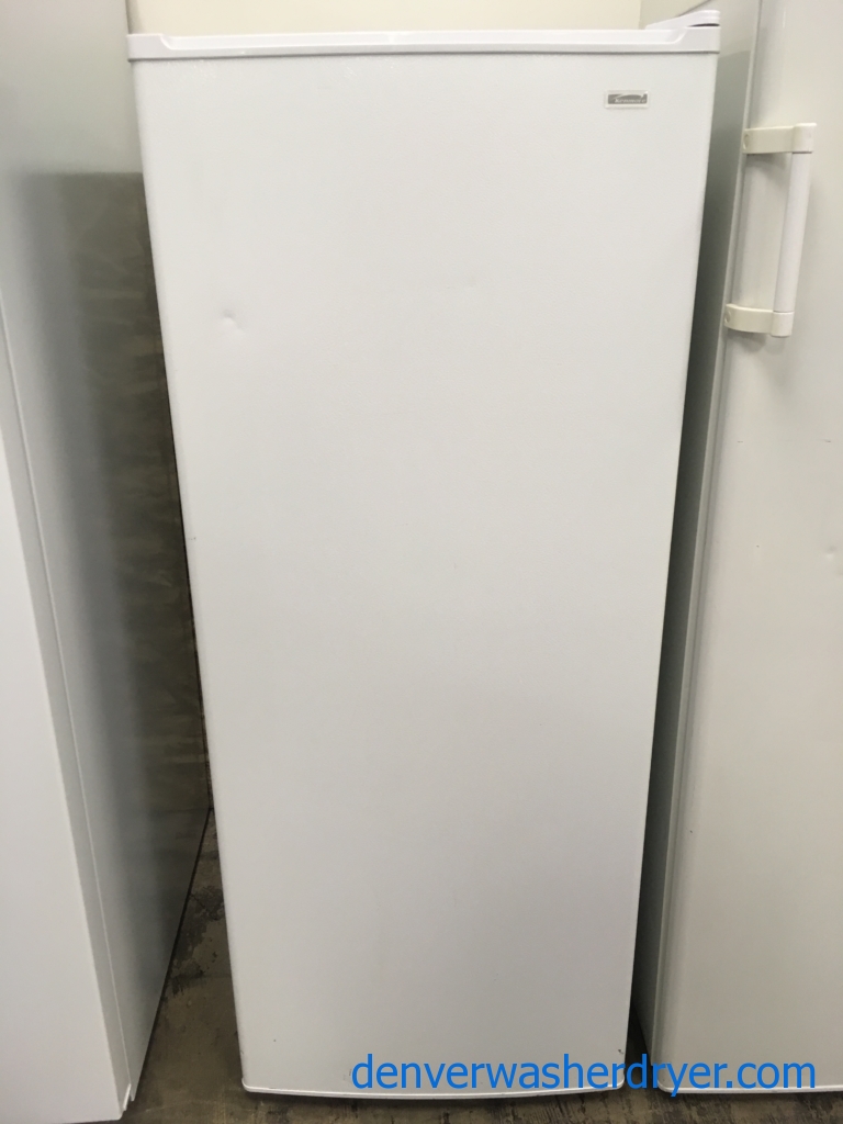 Great Kenmore Refrigerator, 5.8 Cu. Ft. White, 21″ Wide by 53″ Tall, Quality Refurbished, 1-Year Warranty!