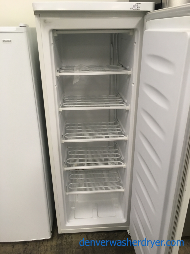 Convenient IGLOO Freezer, Upright, 22″ Wide, Reversible Door, Quality Refurbished, 1-Year Warranty!