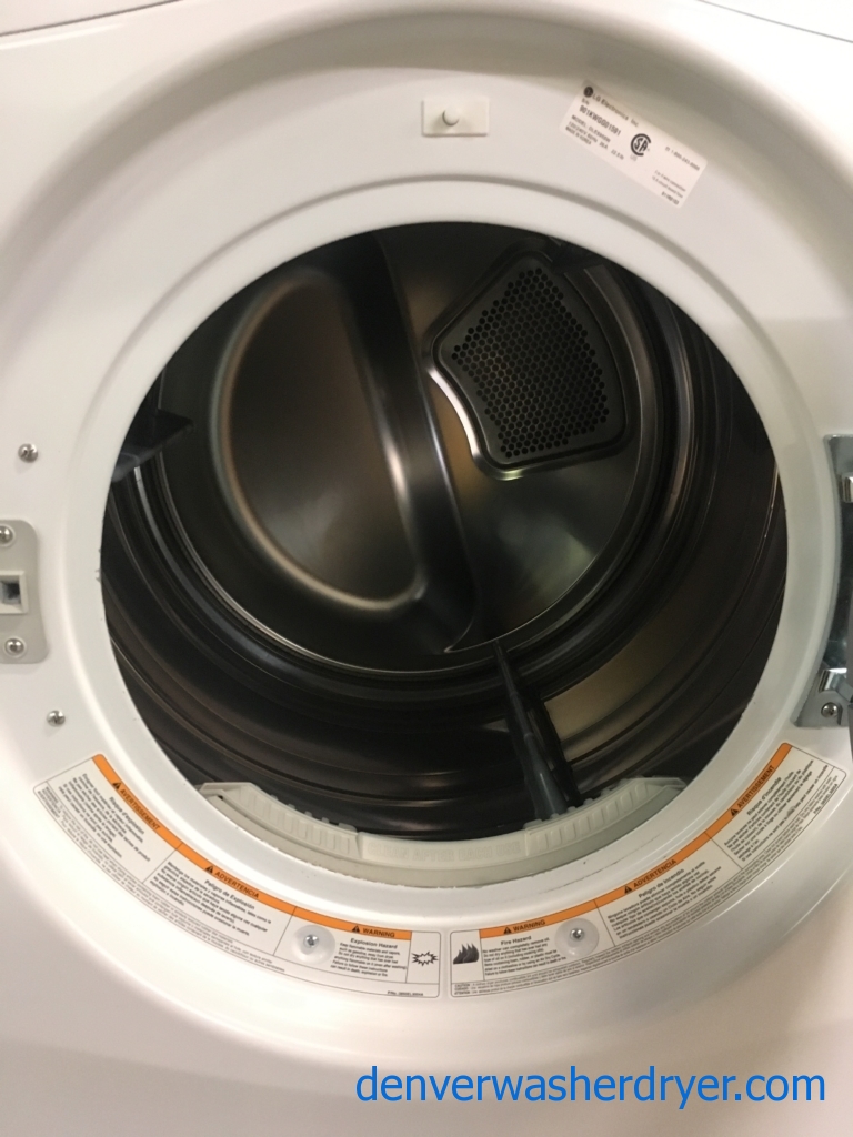 LG Front-Load Washer Dryer Set