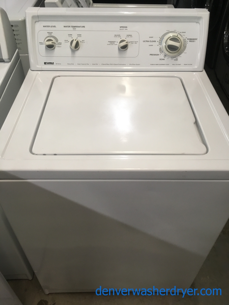 Kenmore 80 Series DD Washing Machine w/Speed Select, 1-Year Warranty