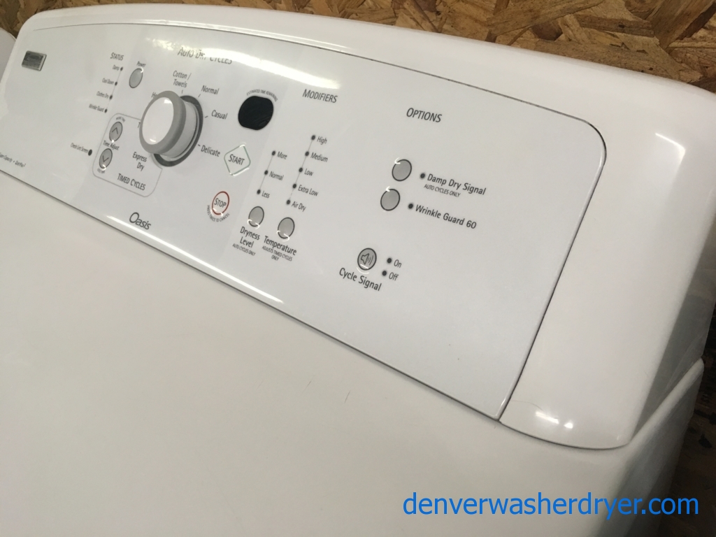 Large Images for Mighty Kenmore ELITE Oasis Dryer, Capacity 7.3 Cu.Ft