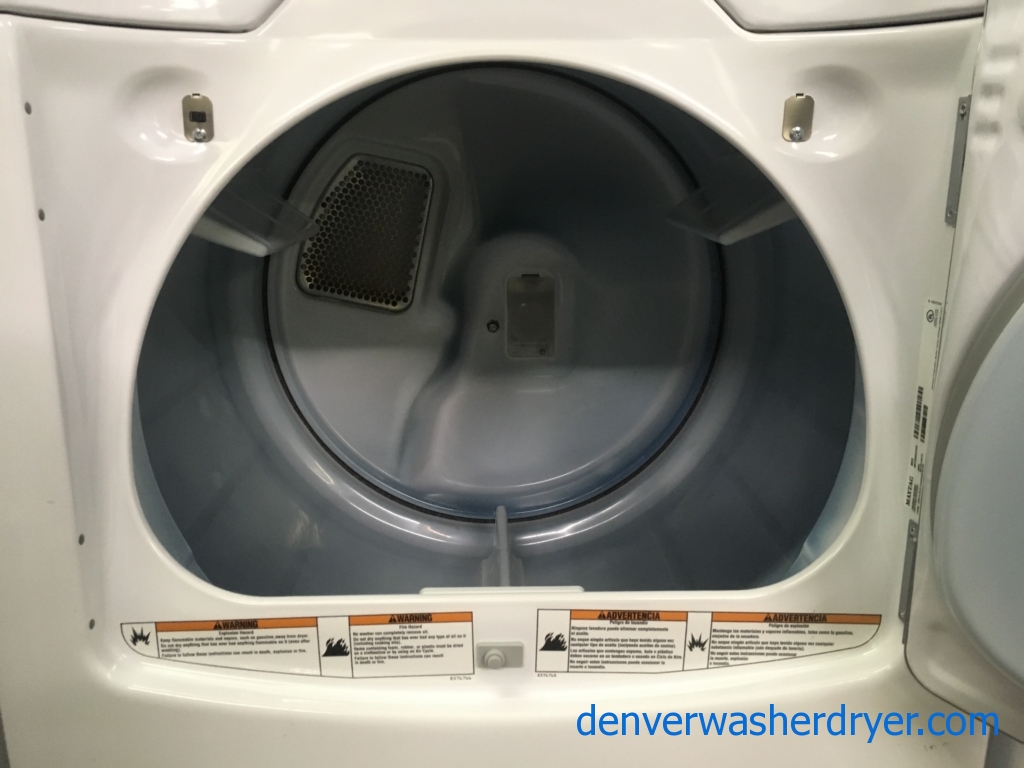 Marvelous Maytag Bravos Washer And Dryer , Electric, HE, Steam, Sanitary, Quality Refurbished, 1-Year Warranty!