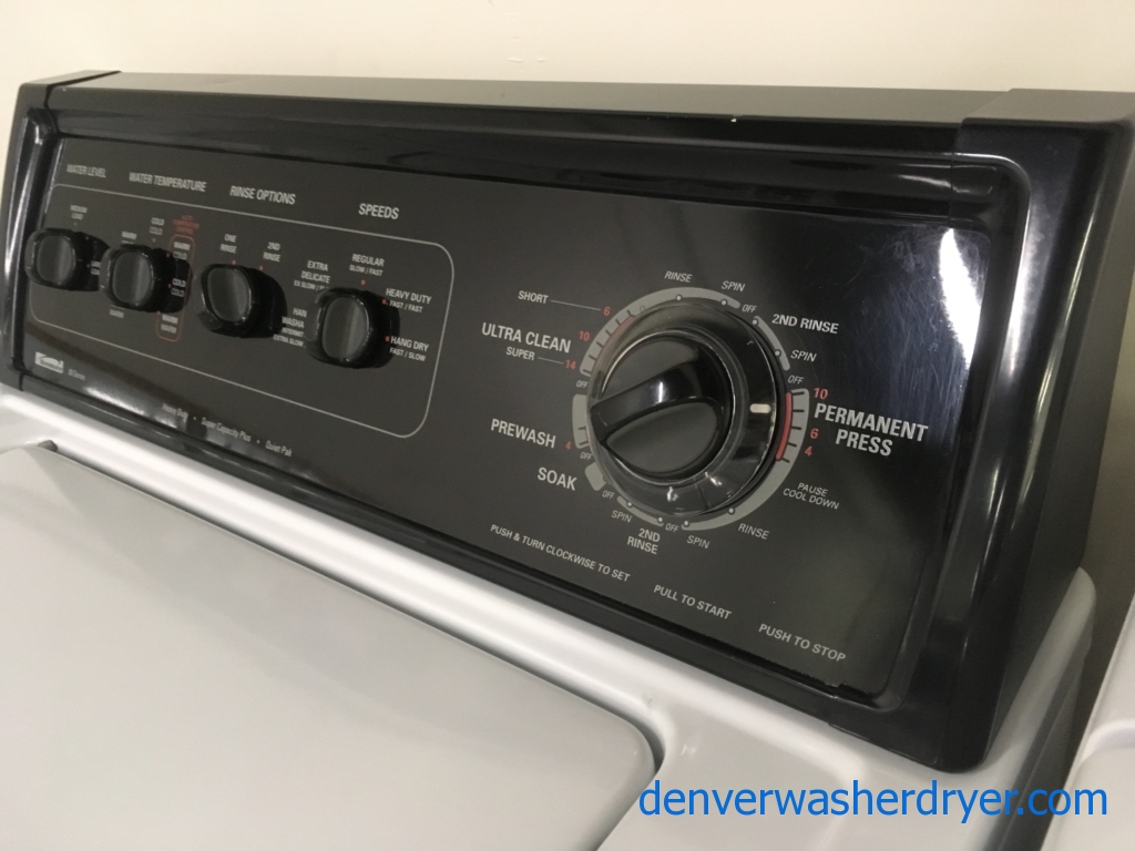 Kenmore 90 Series Washing Machine, Heavy-Duty, Agitator, Quality Refurbished, 1-Year Warranty!