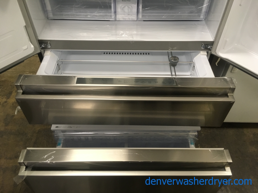 Large Images for NEW!! Samsung French 4 Door Refrigerator, Recessed