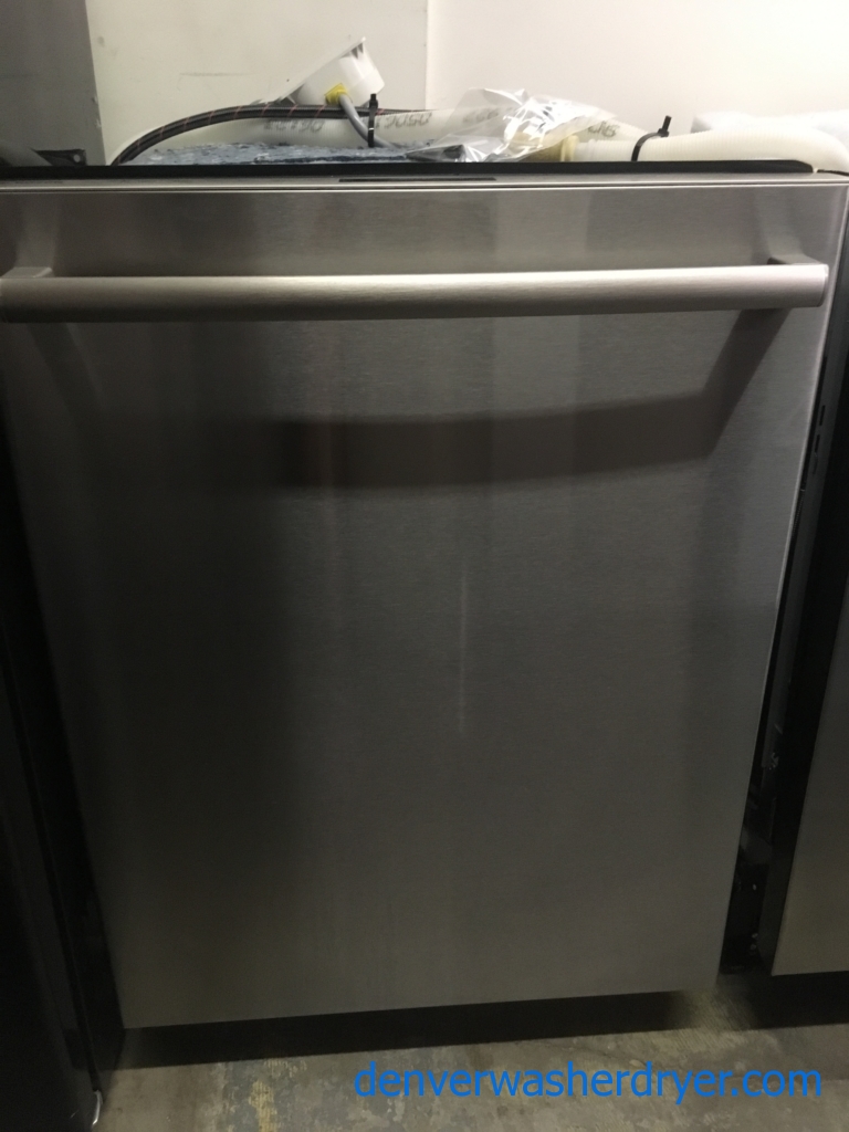 New! BOSCH 800 Series Dishwasher, SilencePlus, 24″ Tall, Stainless, Built-In, 6-Month Warranty!