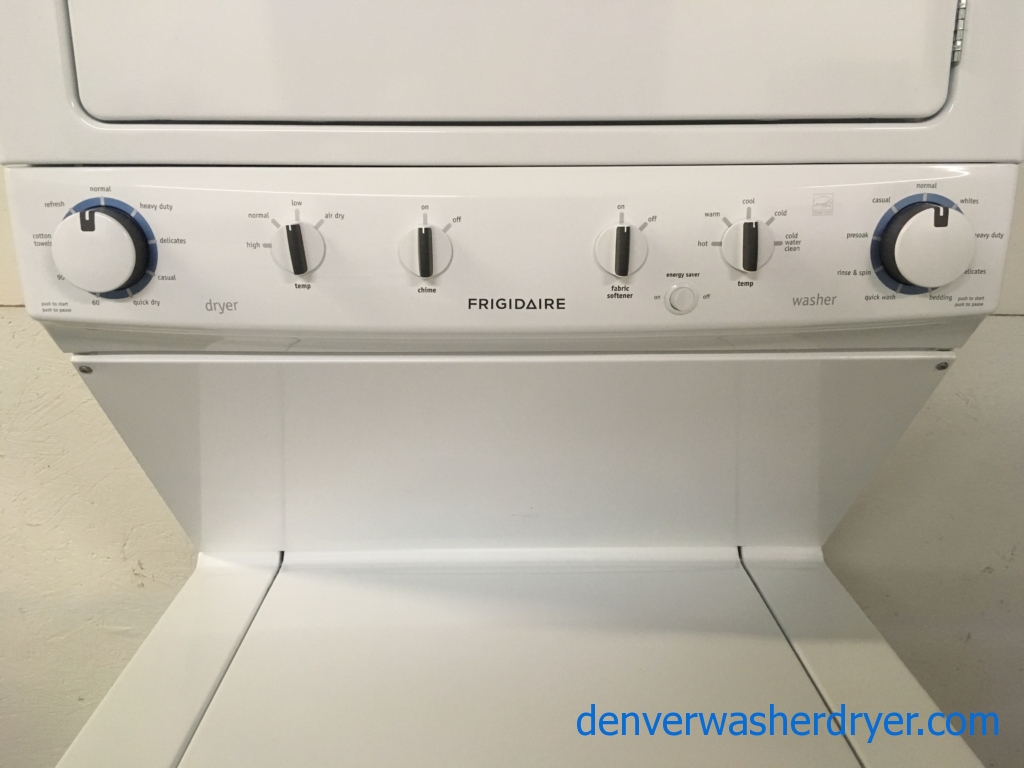 Beautiful Lightly Used Frigidaire Unitized Machine, Electric, HE, Energy-Star Rated, Quality Refurbished, 1-Year Warranty!