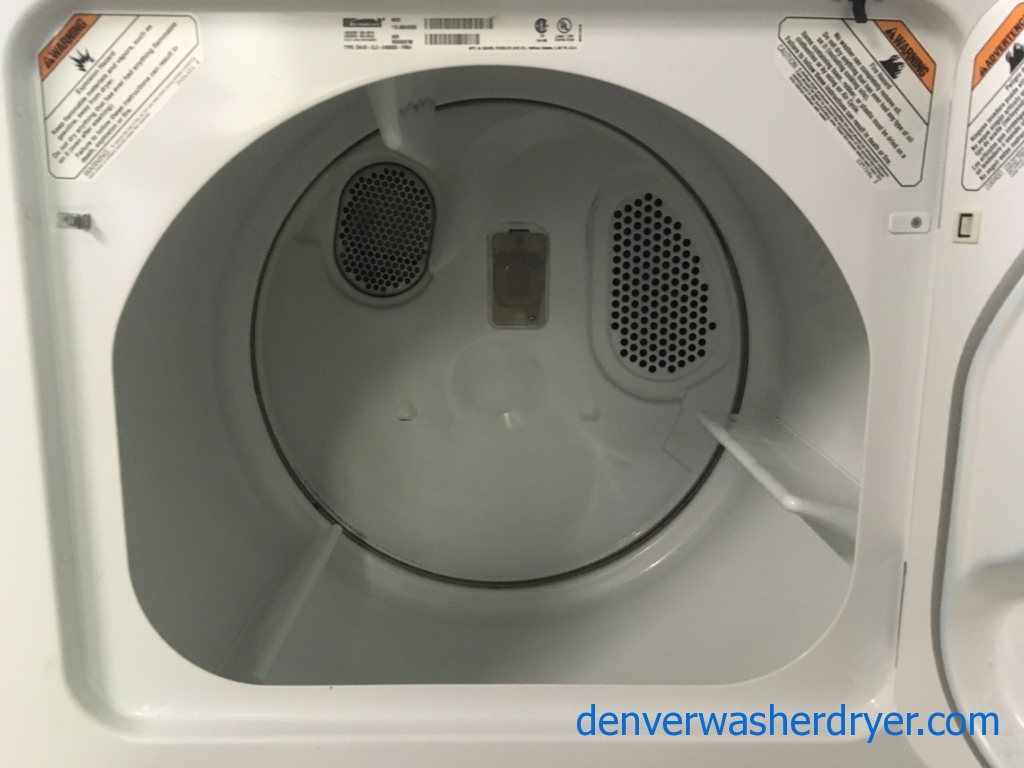 Nice Kenmore 80 Series Set, Electric, Agitator, 29″ Wide,  Super Capacity, Quality Refurbished, 1-Year Warranty!
