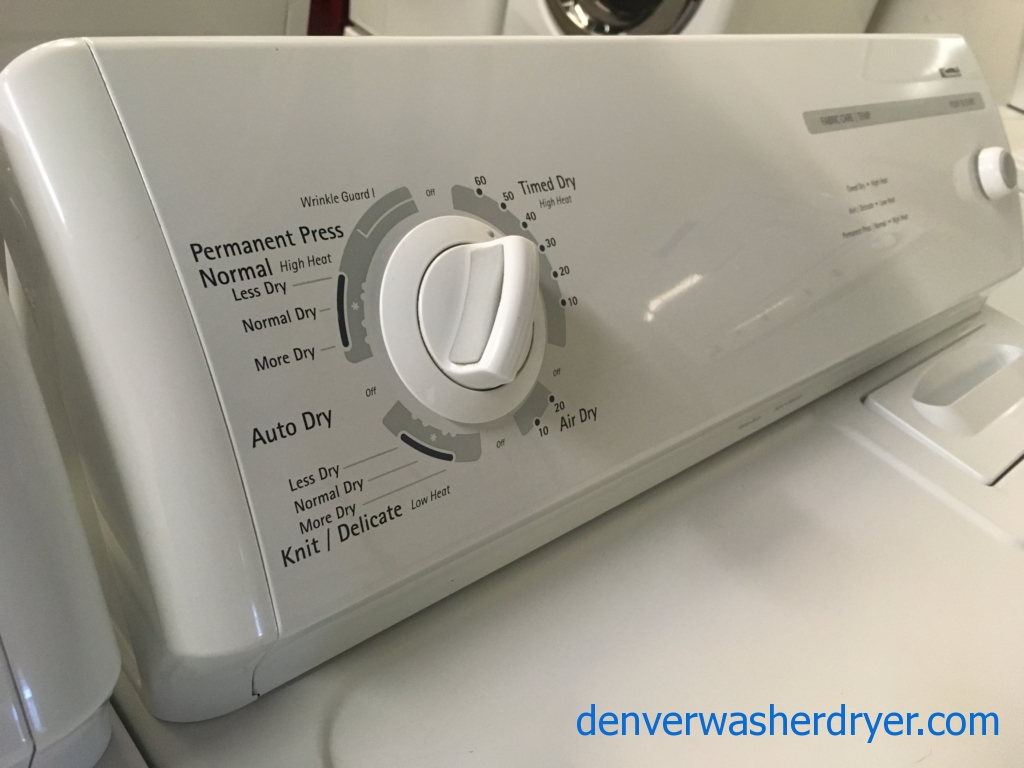 Nice Kenmore 80 Series Set, Electric, Agitator, 29″ Wide,  Super Capacity, Quality Refurbished, 1-Year Warranty!