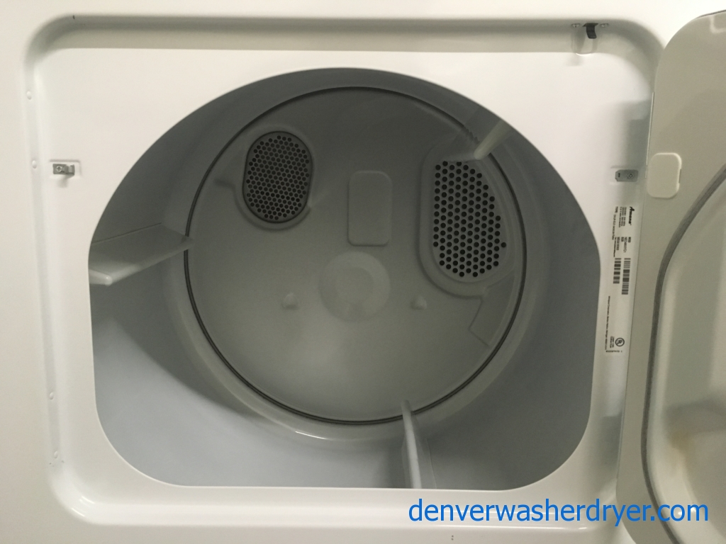 Awesome Amana Set, Electric, Agitator, 29″Wide, Quality Refurbished, 1-Year Warranty!