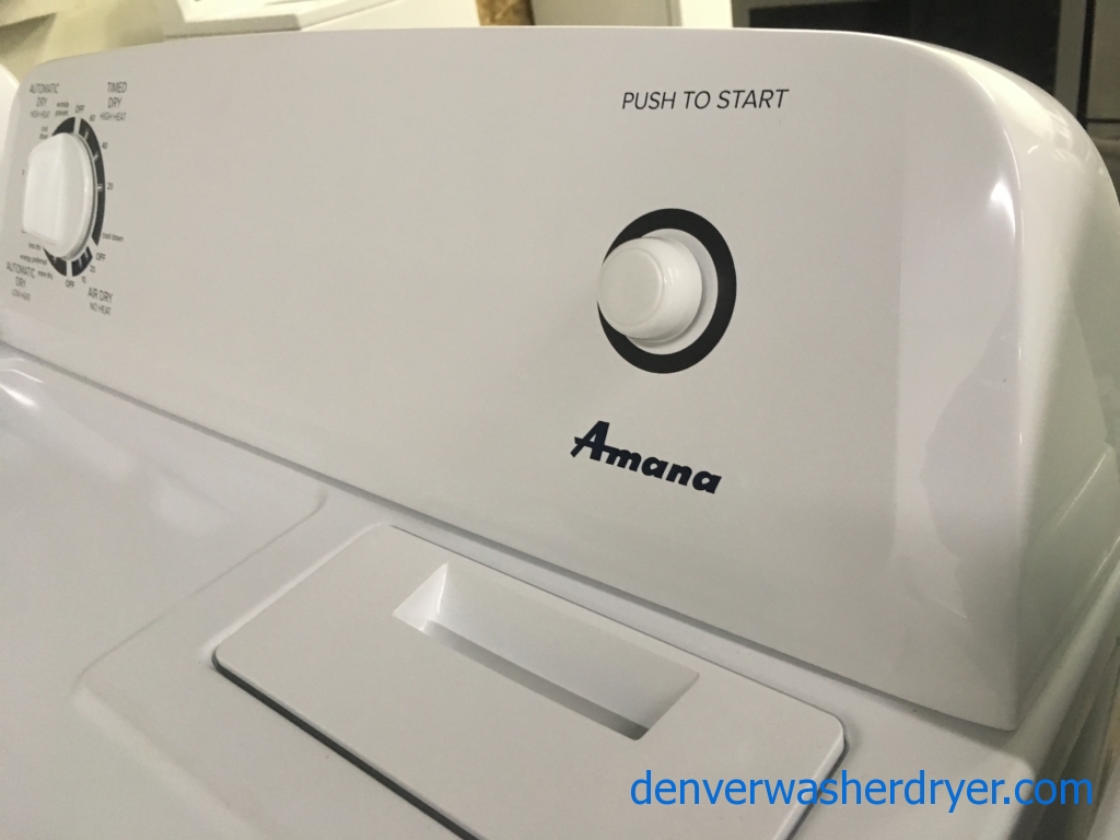 Awesome Amana Set, Electric, Agitator, 29″Wide, Quality Refurbished, 1-Year Warranty!