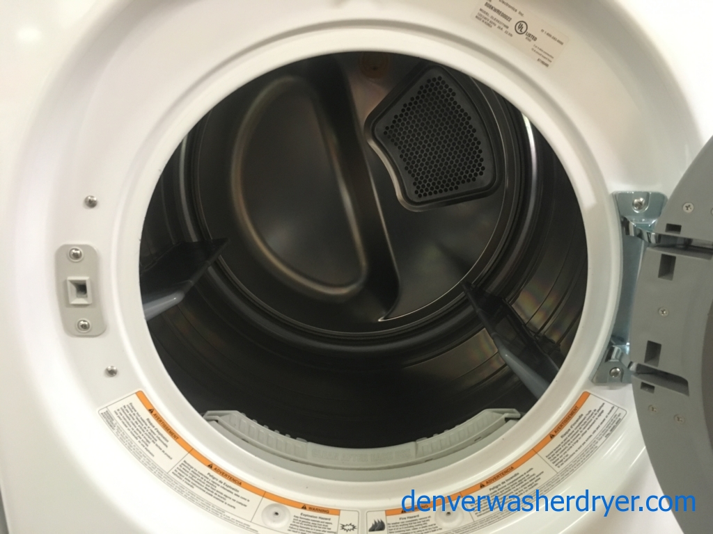 Awesome LG Ultra Capacity Set Steam, Sanitary and Steam Cycles, HE, Anti-Bacterial and Wrinkle Care Features, 220V, Quality Refurbished, 1-Year Warranty!