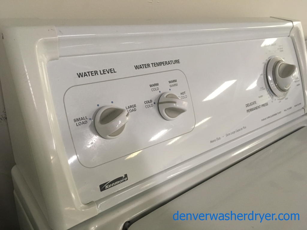 Large Images for HeavyDuty Kenmore Washer, Direct Drive, 24″ Wide