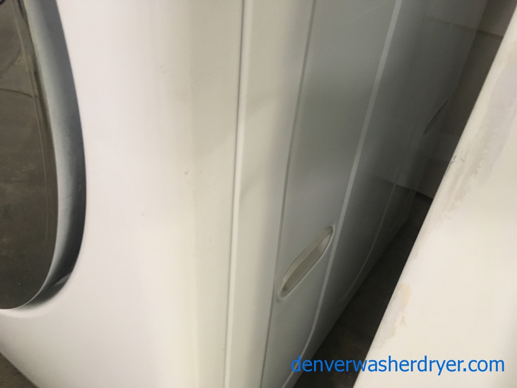 LG Steam Washer And Dryer Set , Front-Load, White, HE, Steam, Sanitary and Allergiene Cycles, Quality Refurbished, 1-Year Warranty!