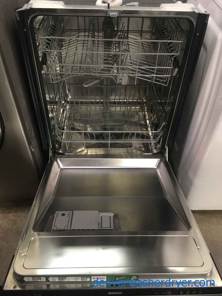 Lovely BOSCH Integra 300 Dishwasher, Built-In,  Stainless,NSF Certified Sanitize, 2 Racks, Quality Refurbished, 1-Year Warranty!