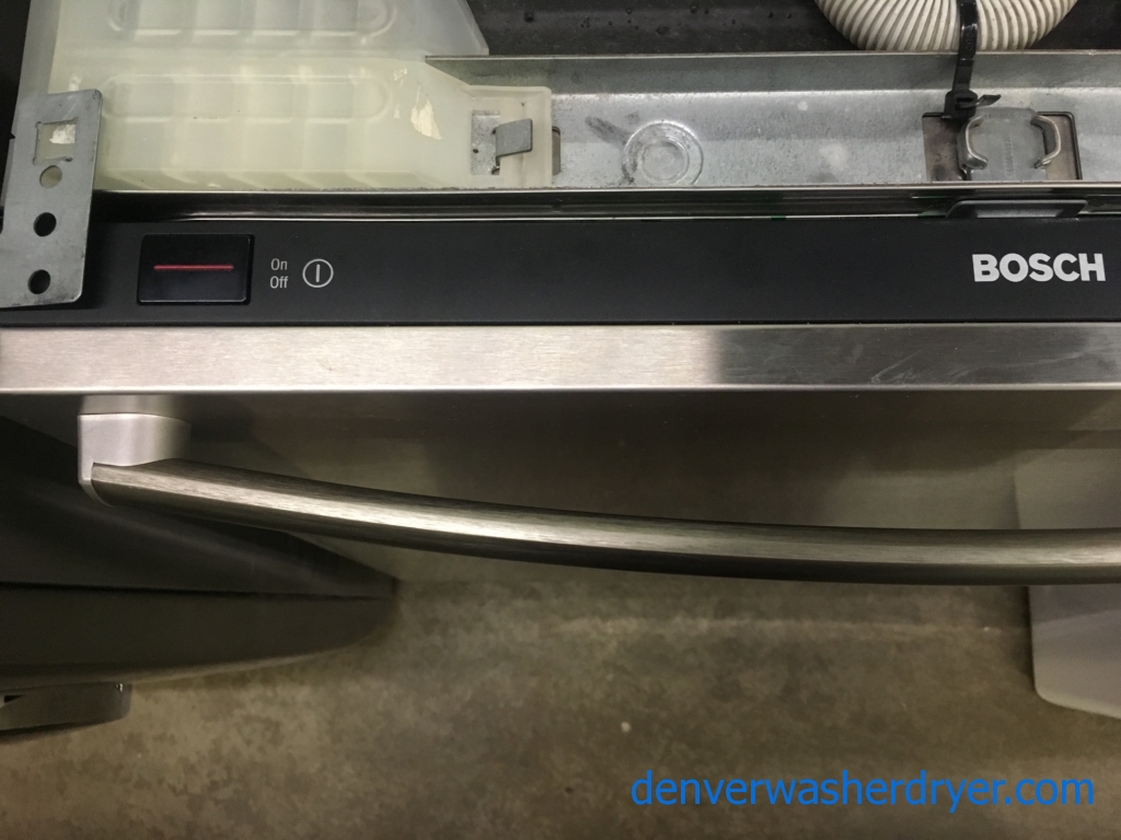 Lovely BOSCH Integra 300 Dishwasher, Built-In,  Stainless,NSF Certified Sanitize, 2 Racks, Quality Refurbished, 1-Year Warranty!