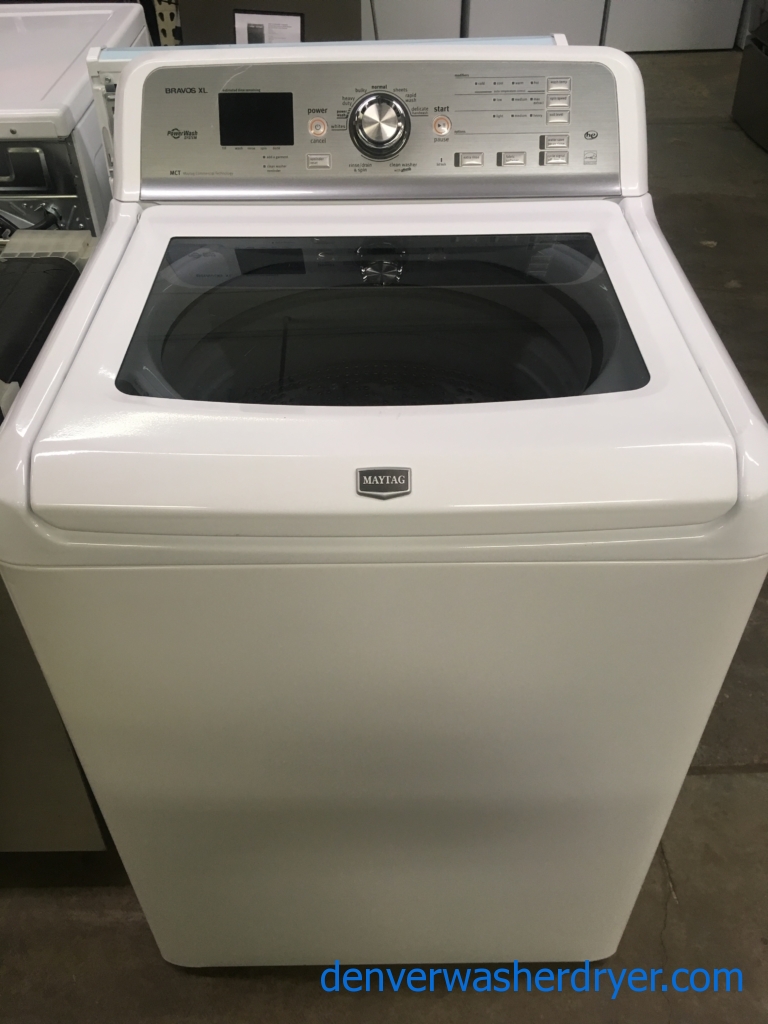 Large Images for Awesome Maytag Bravos XL Washer, HE, WashPlate Style