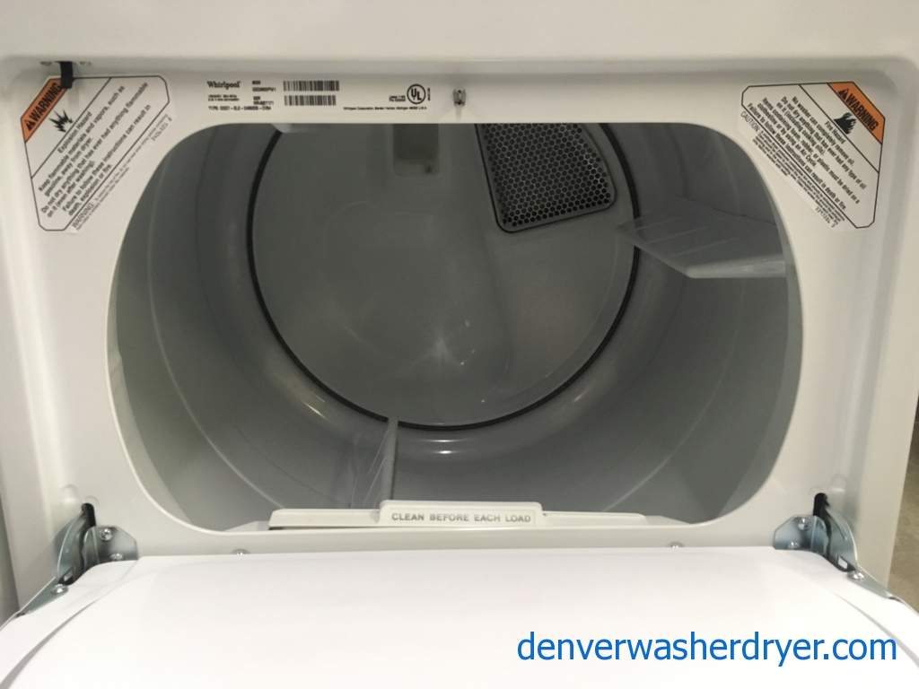 Wonderful Whirlpool Ultimate Care II Set, Quiet, Agitator, Electric, Dryer Capacity 7.4 Cu.Ft., Quality Refurbished, 1-Year Warranty!