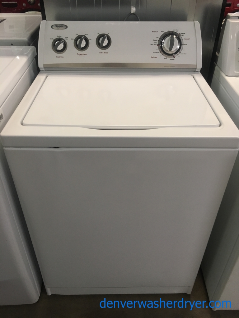 Wonderful Whirlpool Washer, Direct Drive, Agitator, Capacity 3.5 Cu.Ft., Quality Refurbished, 1-Year Warranty!