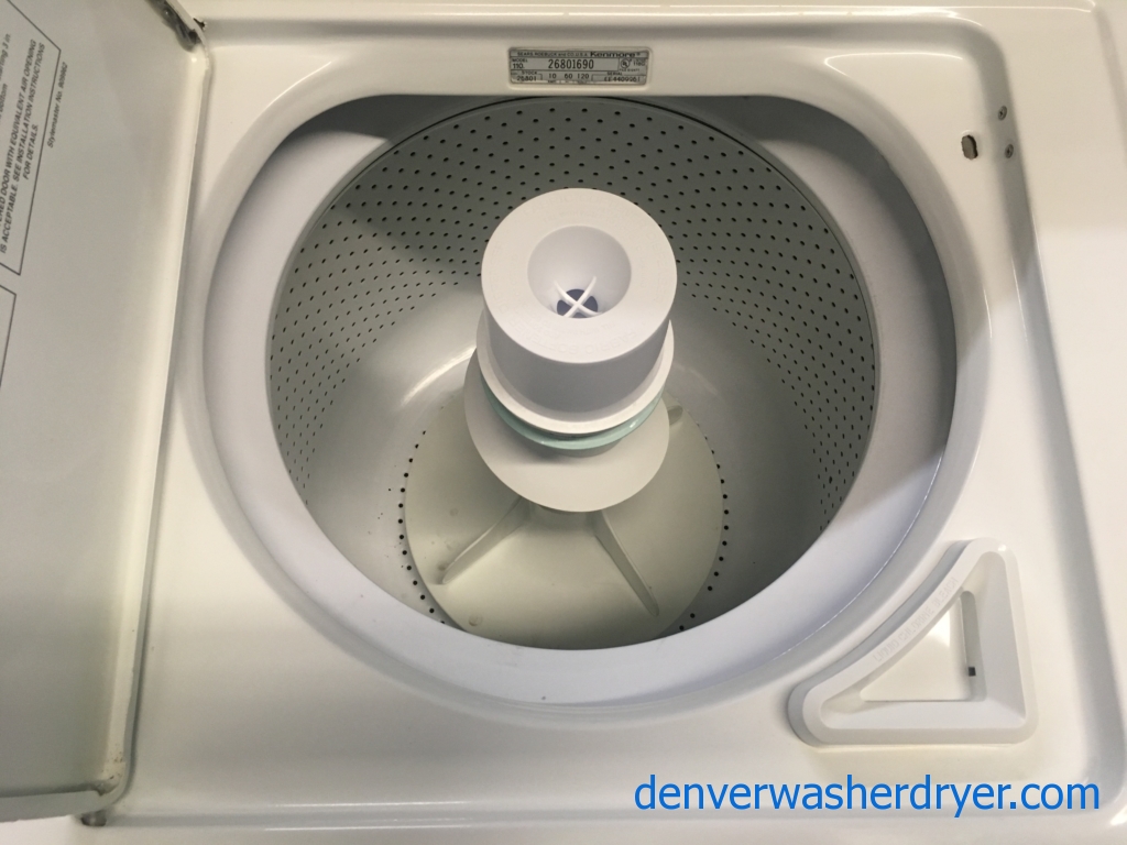 Large Images for RARE! Kenmore 80 Series Washer w/ Black Headboard