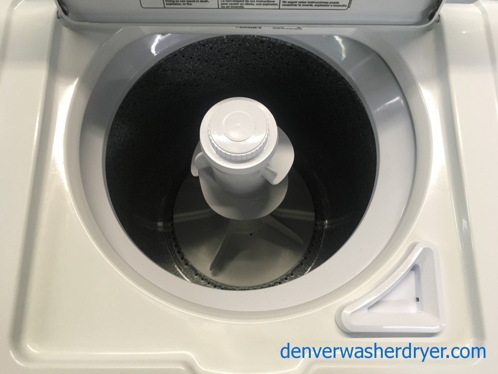Whirlpool Washer and Dryer Set, Electric, Agitator, Quality Refurbished, 1-Year Warranty!