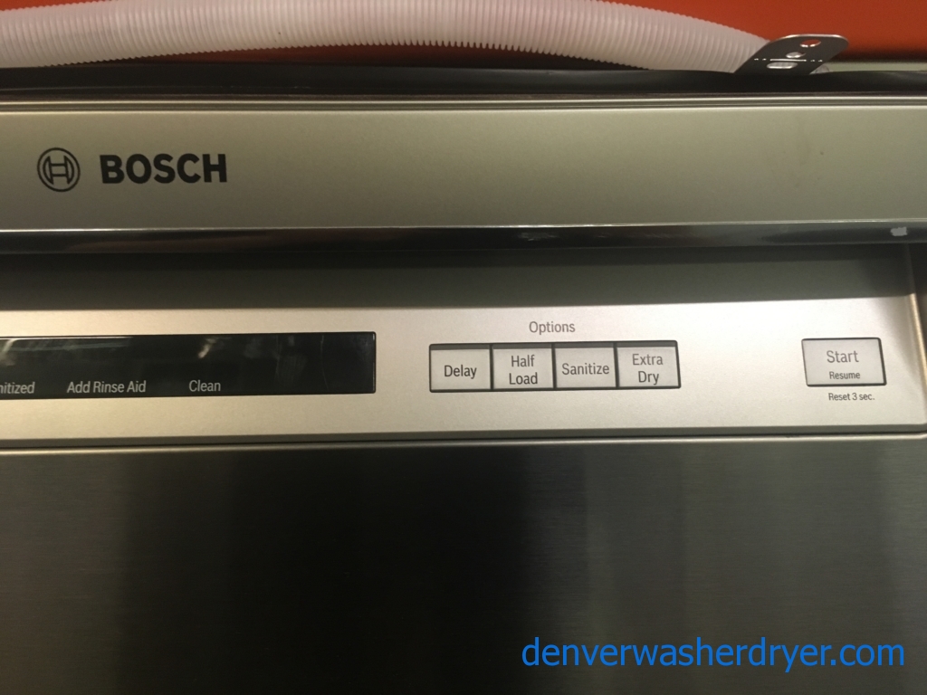 Large Images for NEW!! Bosch Dishwasher, BuiltIn, Recessed Handle