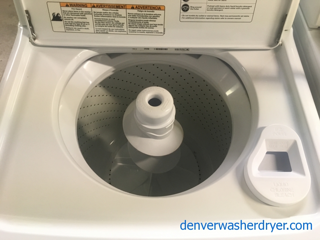 Kenmore ELITE Washer, Agitator, Heavy-Duty, Capacity 3.2 Cu.Ft., Extra Rinse Option, Quality Refurbished, 1-Year Warranty!