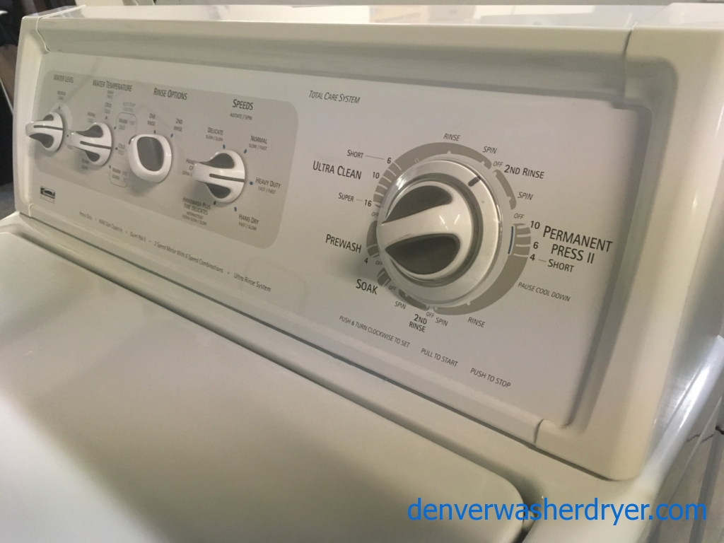 Large Images for Kenmore ELITE Washer, Agitator, HeavyDuty, Capacity 3.2 Cu.Ft., Extra Rinse