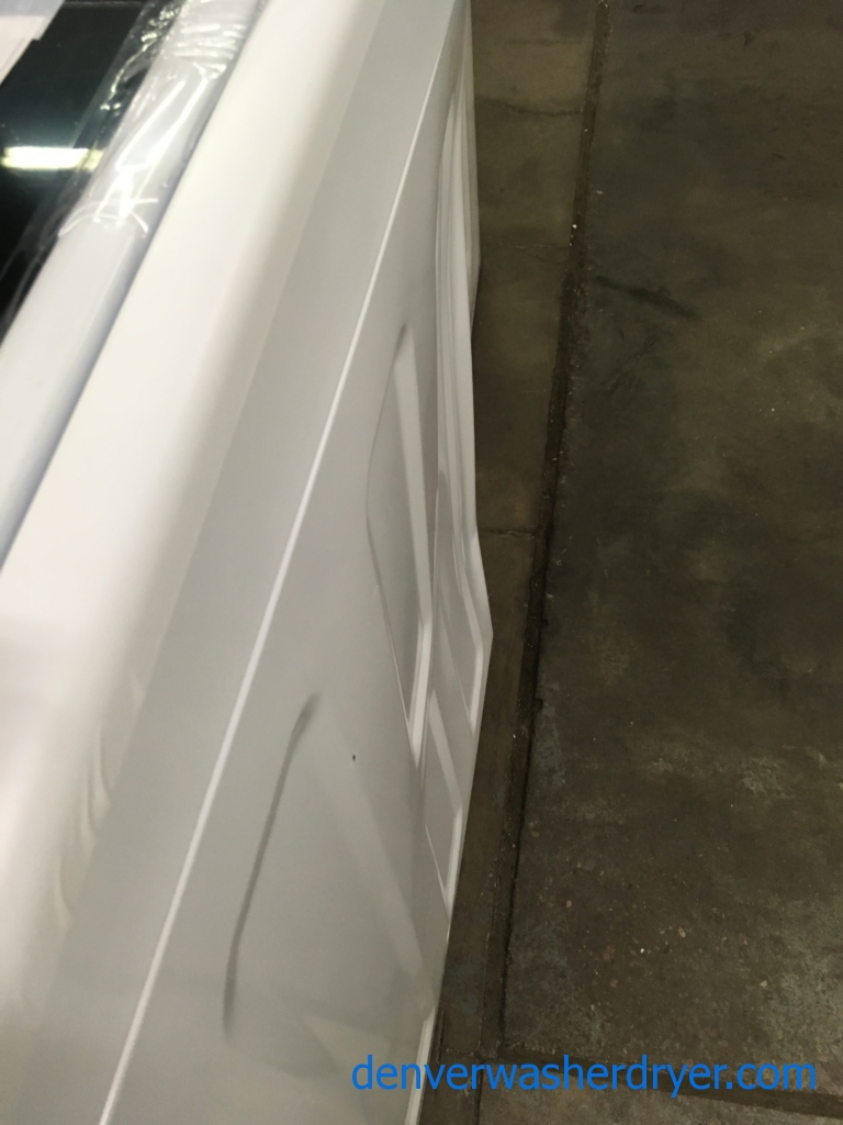 NEW!! Samsung SmartCare Washer, VRT Plus, Glass Lid, HE, Wash-Plate Style, Stainless Drum, Quality Refurbished, 1-Year Warranty!