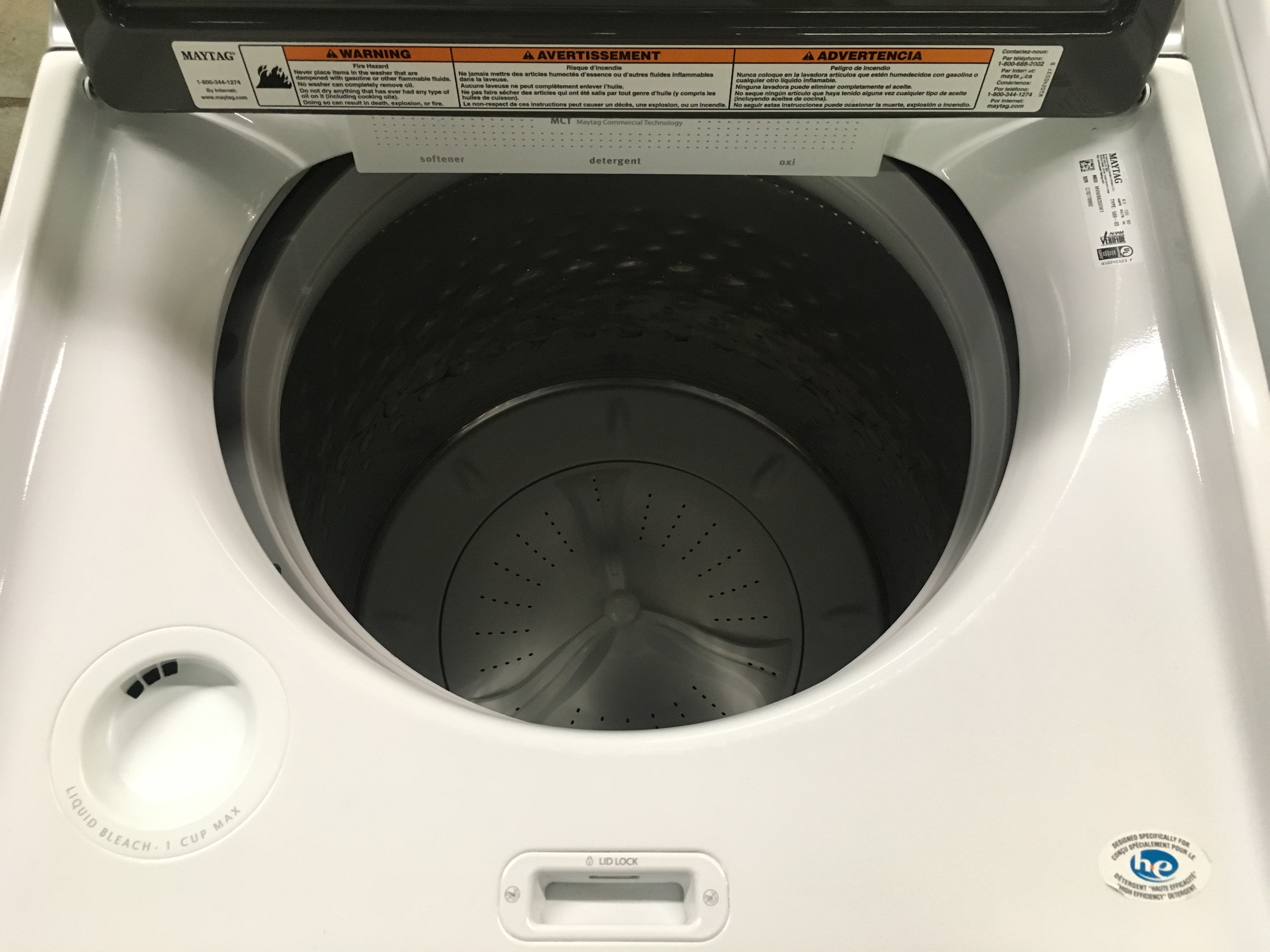 Awesome Maytag Bravos XL Washer, Glass Lid, HE, Sanitize Cycle, Wash-Plate Style, Quality Refurbished, 1-Year Warranty!