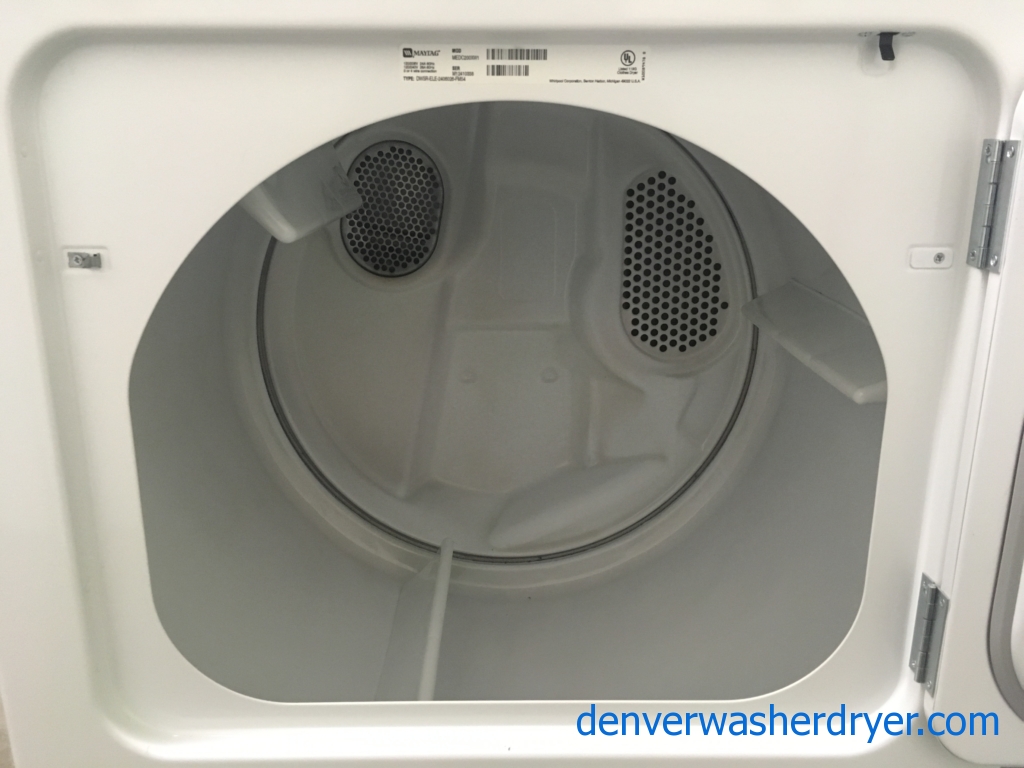 Maytag Dryer, Commercial Tech., 220V, 29″ Wide, Wrinkle Prevent Option, Capacity 7.0 Cu.Ft., Quality Refurbished, 1-Year Warranty!