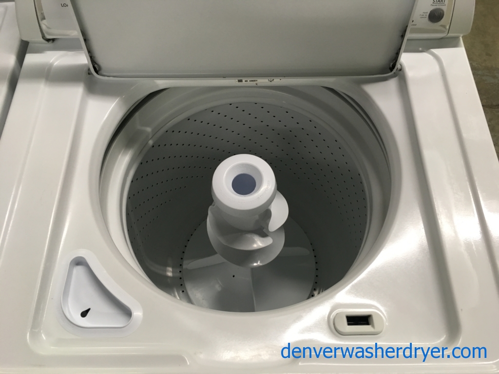 Great Whirlpool Washer, White, Agitator, Fabric Softener Option, Capacity 3.4 Cu.Ft., Quality Refurbished, 1-Year Warranty!