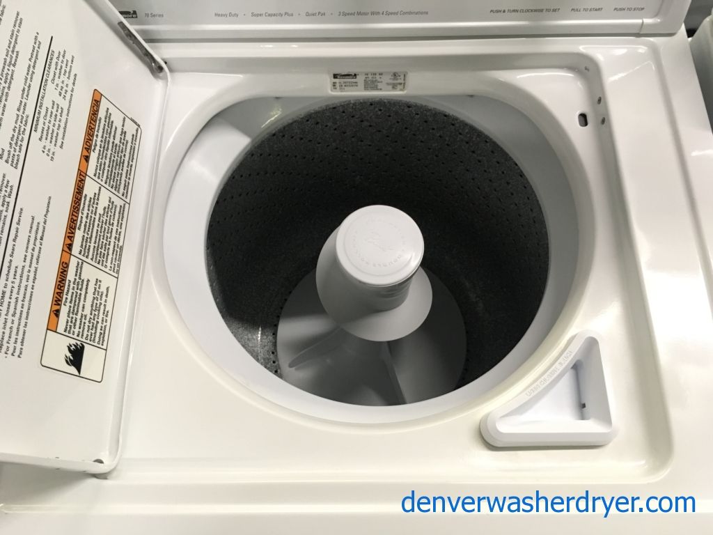 Large Images for HeavyDuty Kenmore 70 Series Washer, Agitator, Super