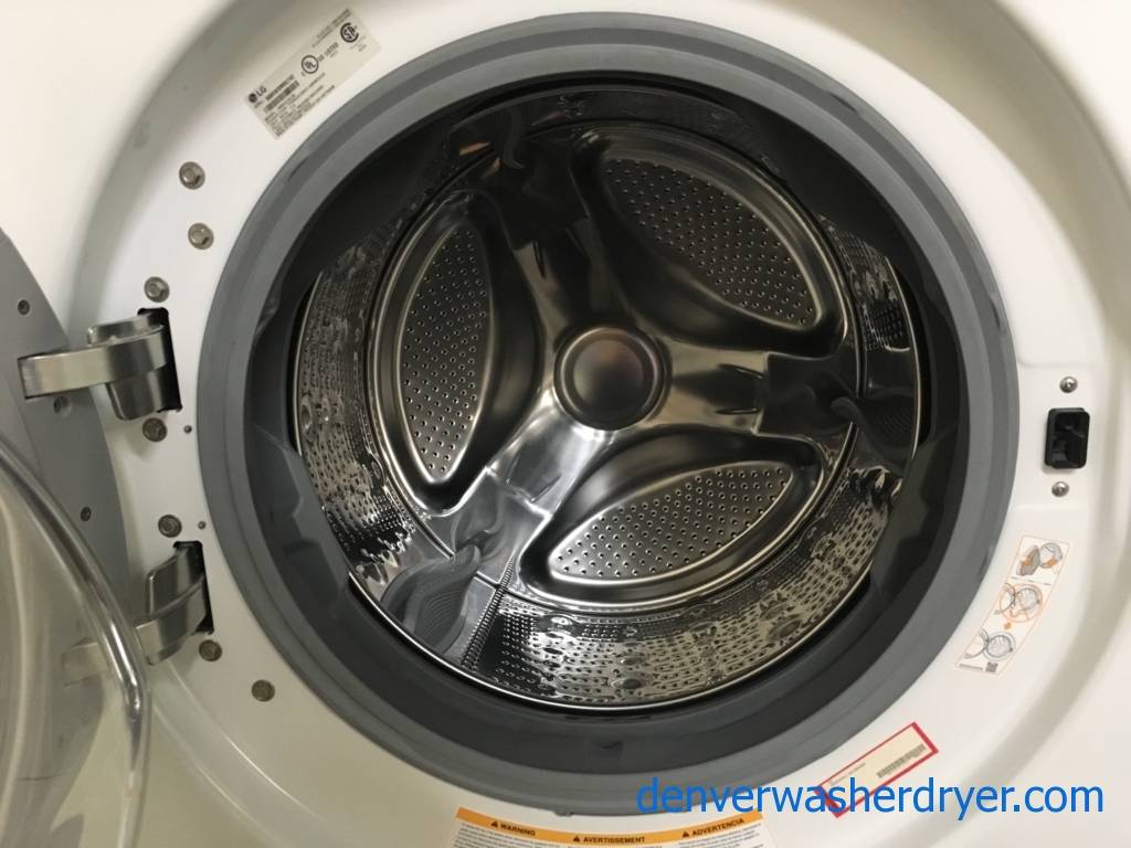 Large Images for LG FrontLoad Washer, White, Capacity 4.5 Cu.Ft., HE