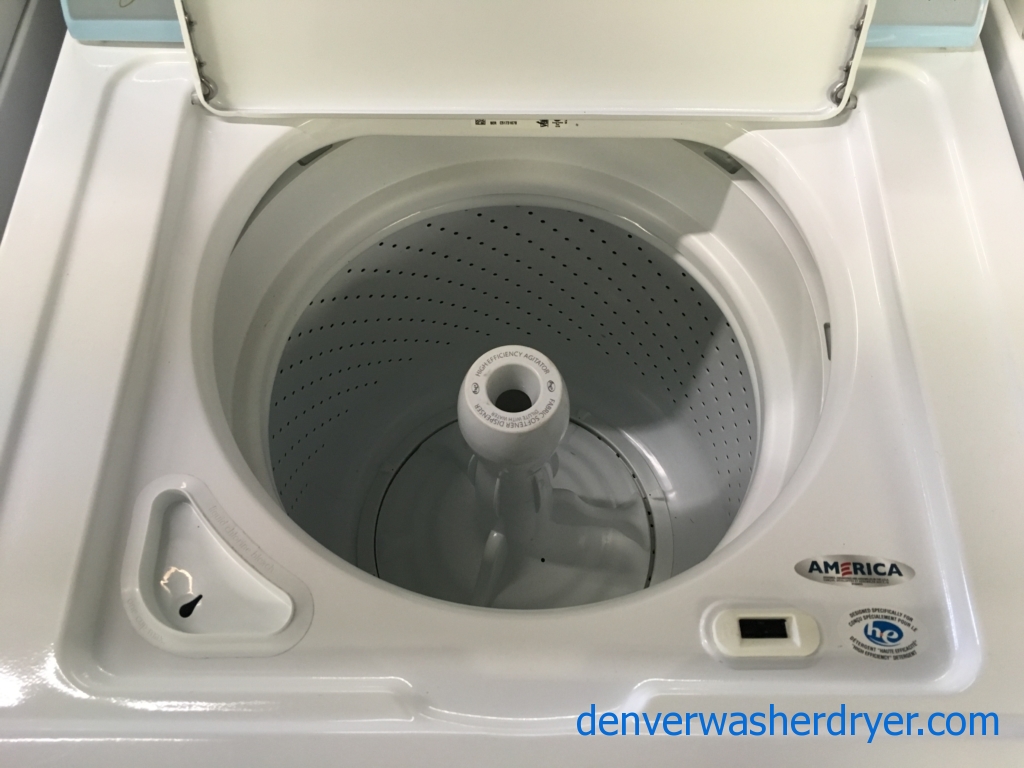Great Whirlpool Washer, HE, Agitator, Auto-Load Sensing, Capacity 3.5 Cu.Ft., Quality Refurbished, 1-Year Warranty!