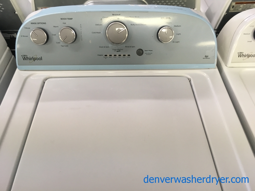 Large Images for Great Whirlpool Washer, HE, Agitator, AutoLoad