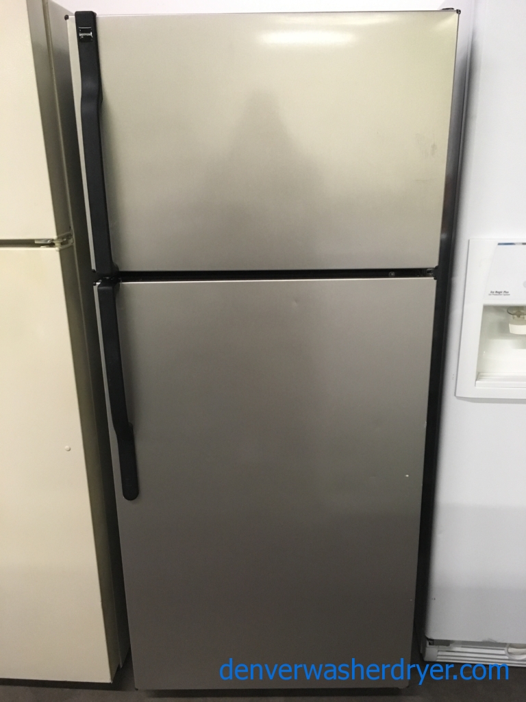 Large Images for GE Smudge-Proof Stainless Refrigerator, 17.0 Cu.Ft ...