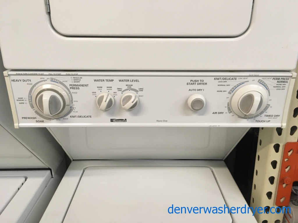 Large Images for Kenmore HeavyDuty Unitized Washer and Dryer, 220V, 24