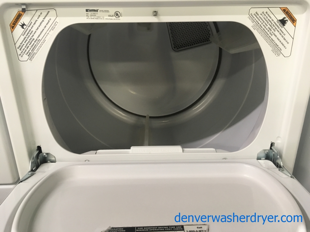 Large Images for HeavyDuty Kenmore ELITE Dryer, Electric, 27″ Wide, AutoMoisture Sensing