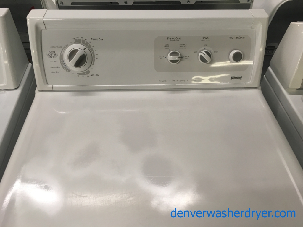 Large Images for HeavyDuty Kenmore ELITE Dryer, Electric, 27″ Wide