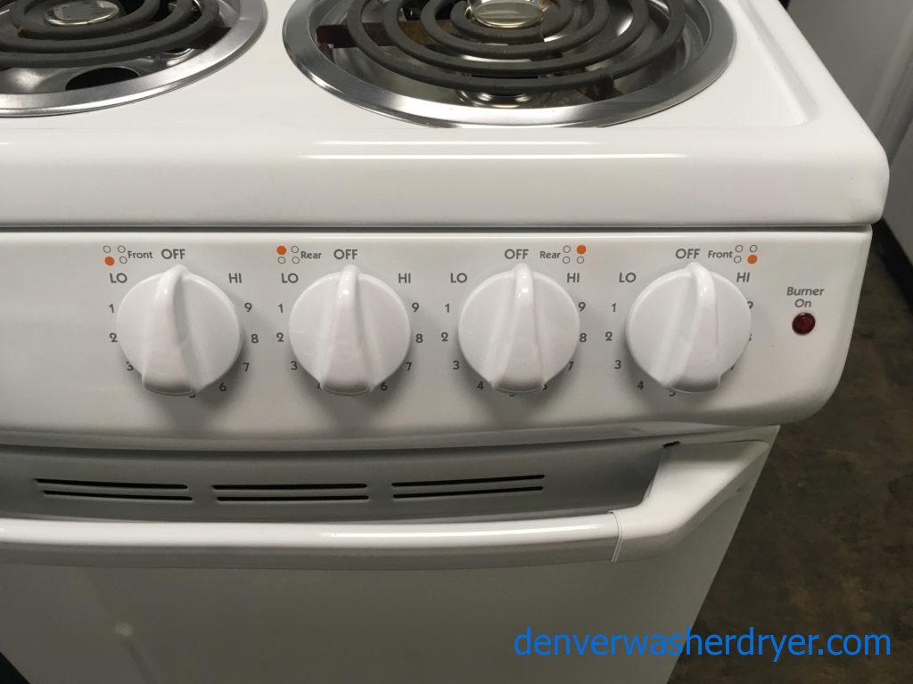 Large Images for FreeStanding White Hotpoint Range, Electric, 4 Coil