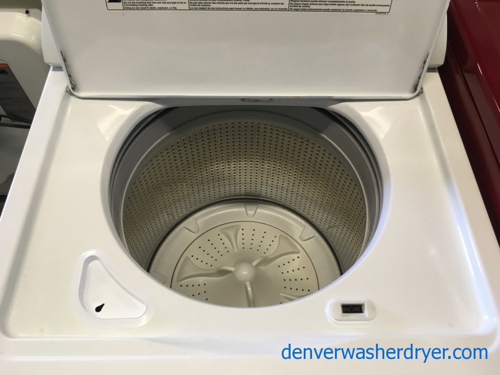 Whirlpool Top-Load Washer, HE, Wash-Plate Style, Auto-Load Sensing, Energy-Star Rated, Quality Refurbished, 1-Year Warranty!