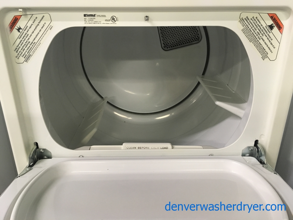 Heavy-Duty Kenmore ELITE Electric Dryer, 27″ Wide, Wrinkle Guard Option, 6.5 Cu.Ft. Capacity, Quality Refurbished, 1-Year Warranty!