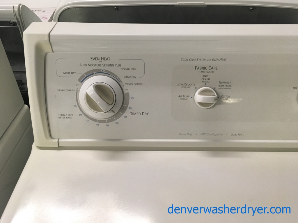 Large Images for HeavyDuty Kenmore ELITE Electric Dryer, 27″ Wide