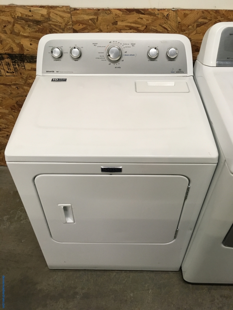 Large Images for Maytag Bravos MCT Dryer, Steam Fresh, 29″ Wide, 220V